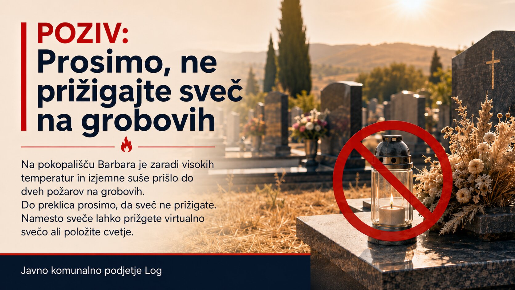 prepoved priziganja svec